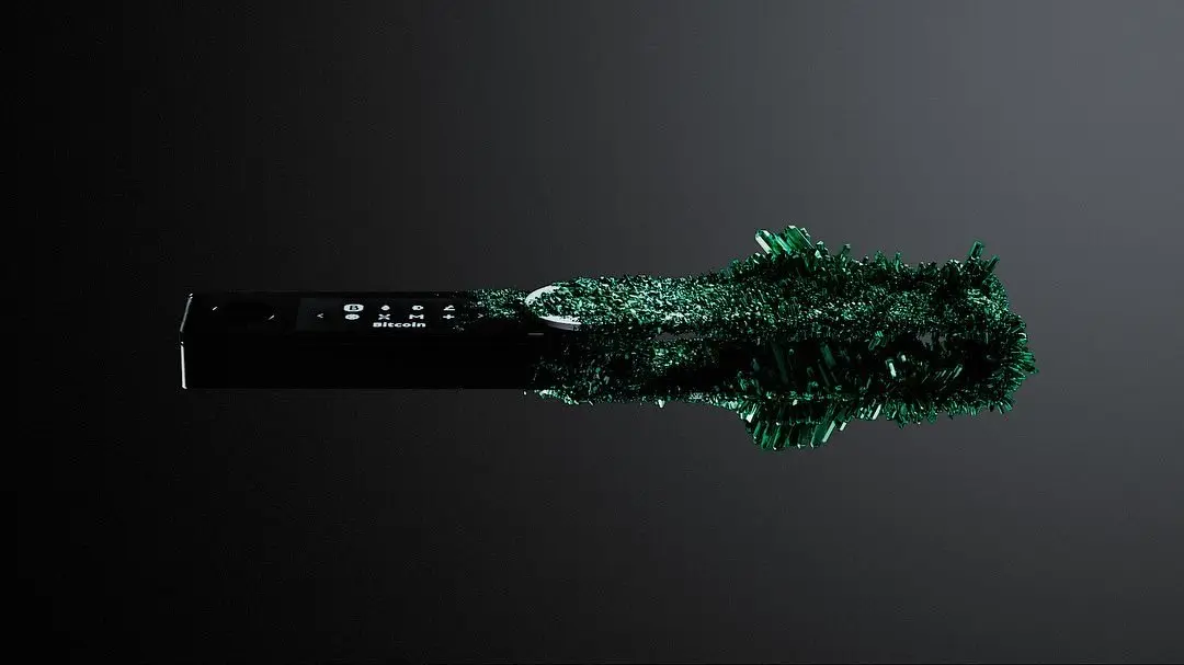 Ledger Nano X硬件钱包多角度展示